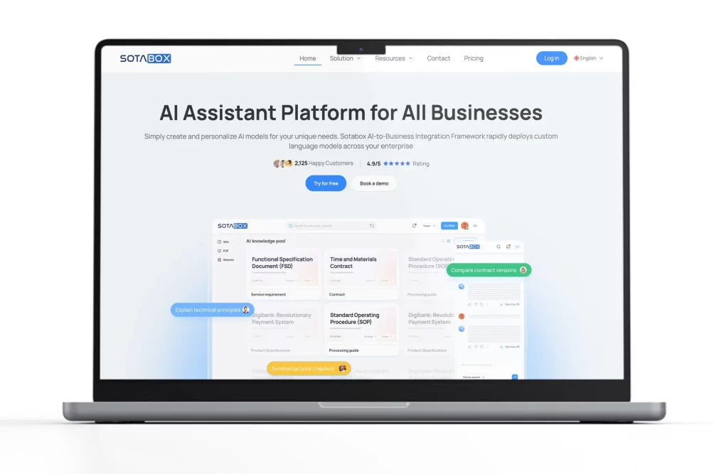 Sotabox – インテリジェントな社内ナレッジベースプラットフォーム