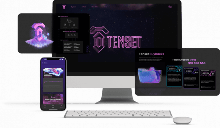 Tensetウォレットアプリ