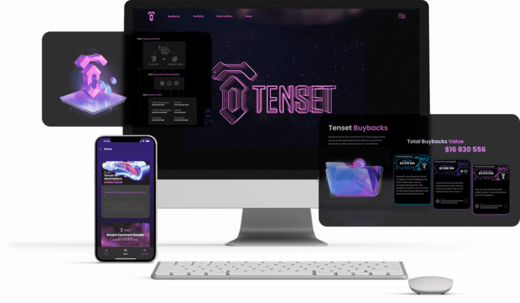 Tensetウォレットアプリ