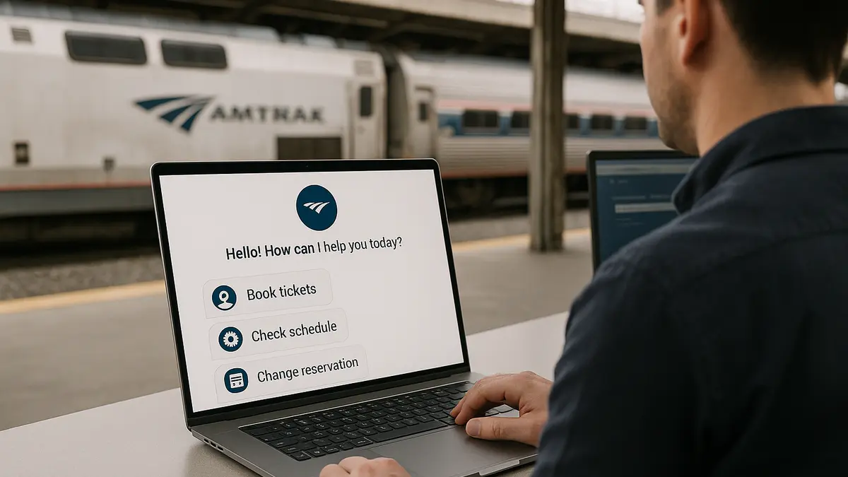 Amtrak julie aiアシスタント